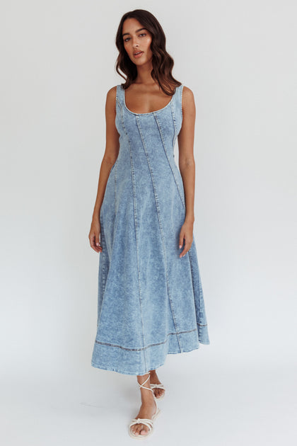 Chessie Midi Dress - One Shoulder Ruched Detail Dress in Plum