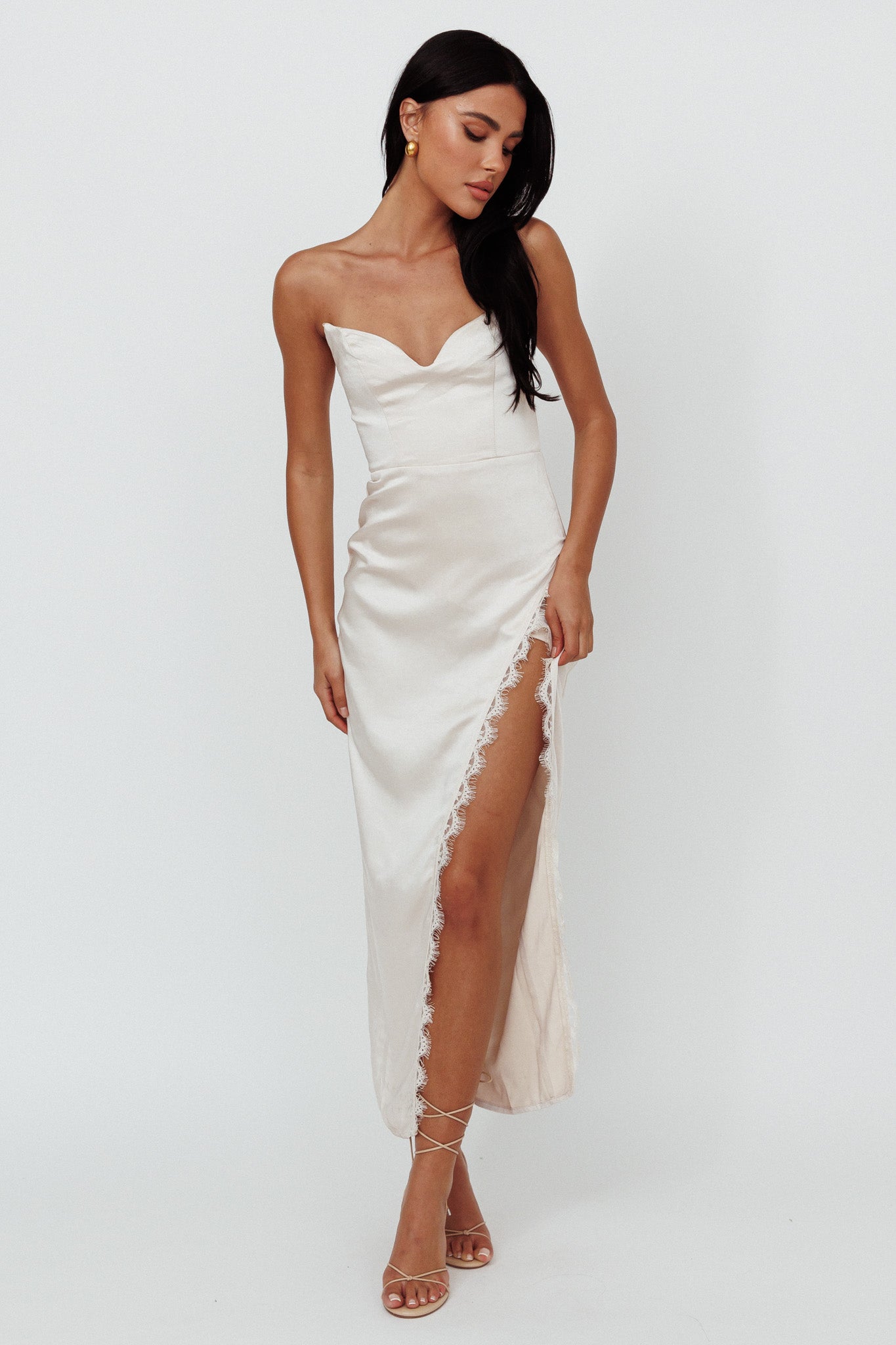 Chailyn Midi Dress - Strapless … curated on LTK