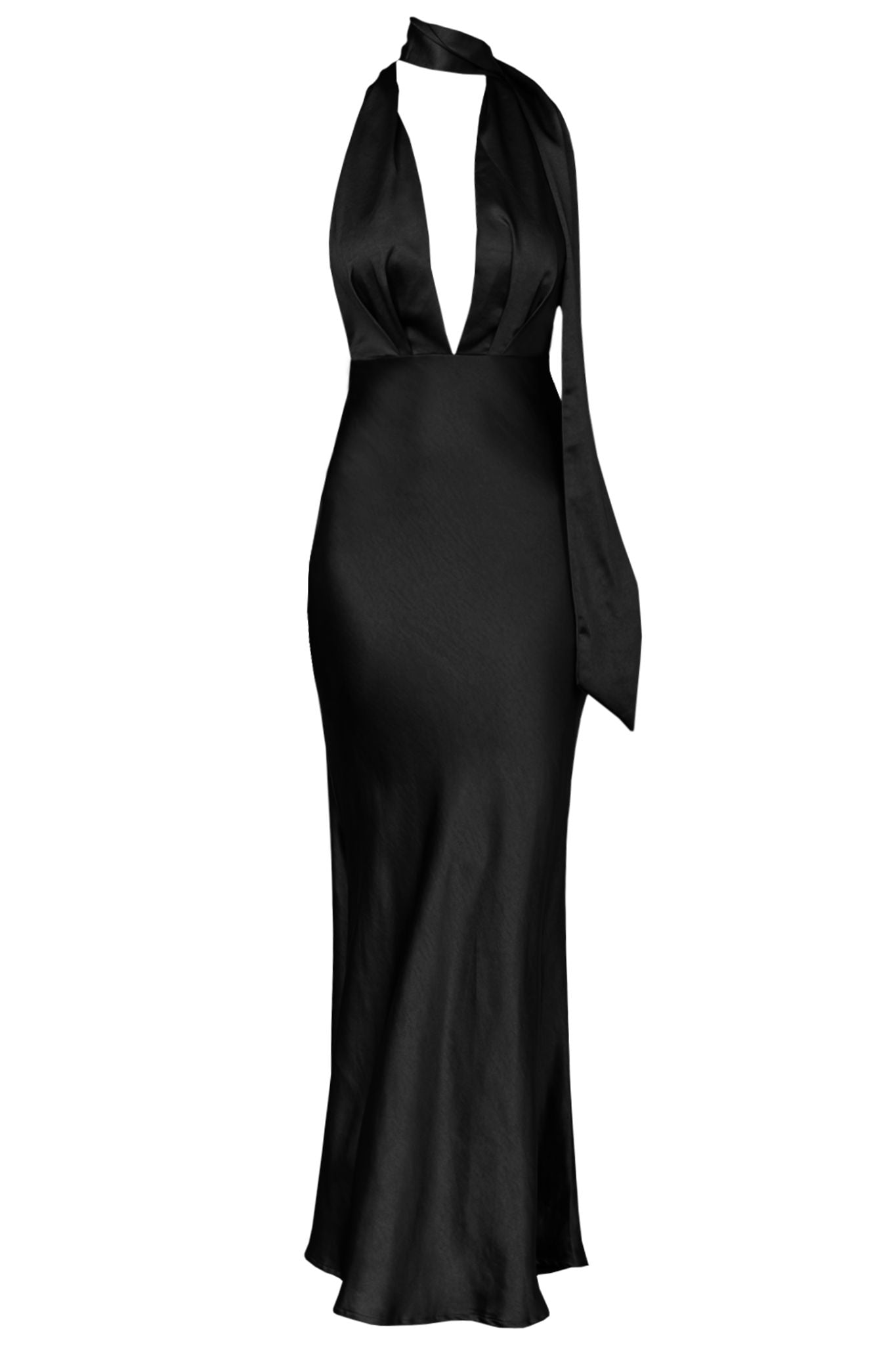 Black Halterneck Dress