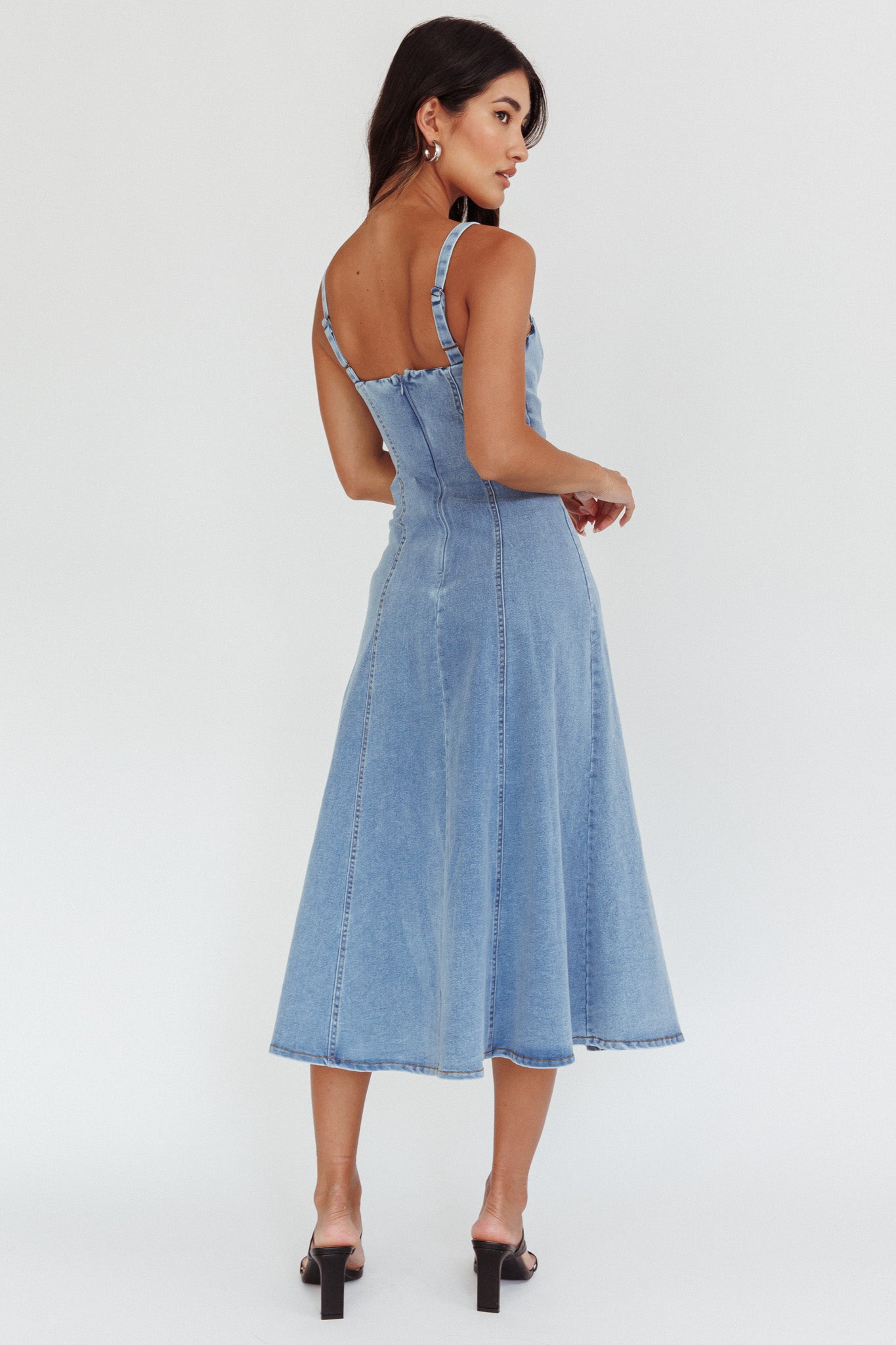 Denim a Line Dress