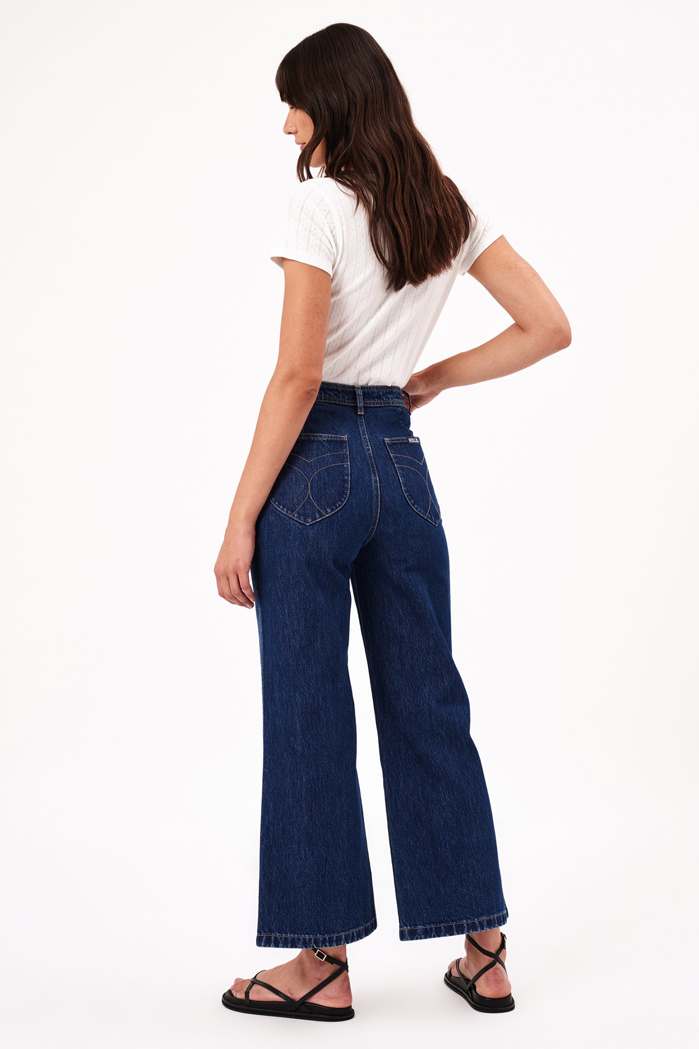 Shop the ROLLA'S Sailor Pant Jeans Stone Organic | Selfie Leslie