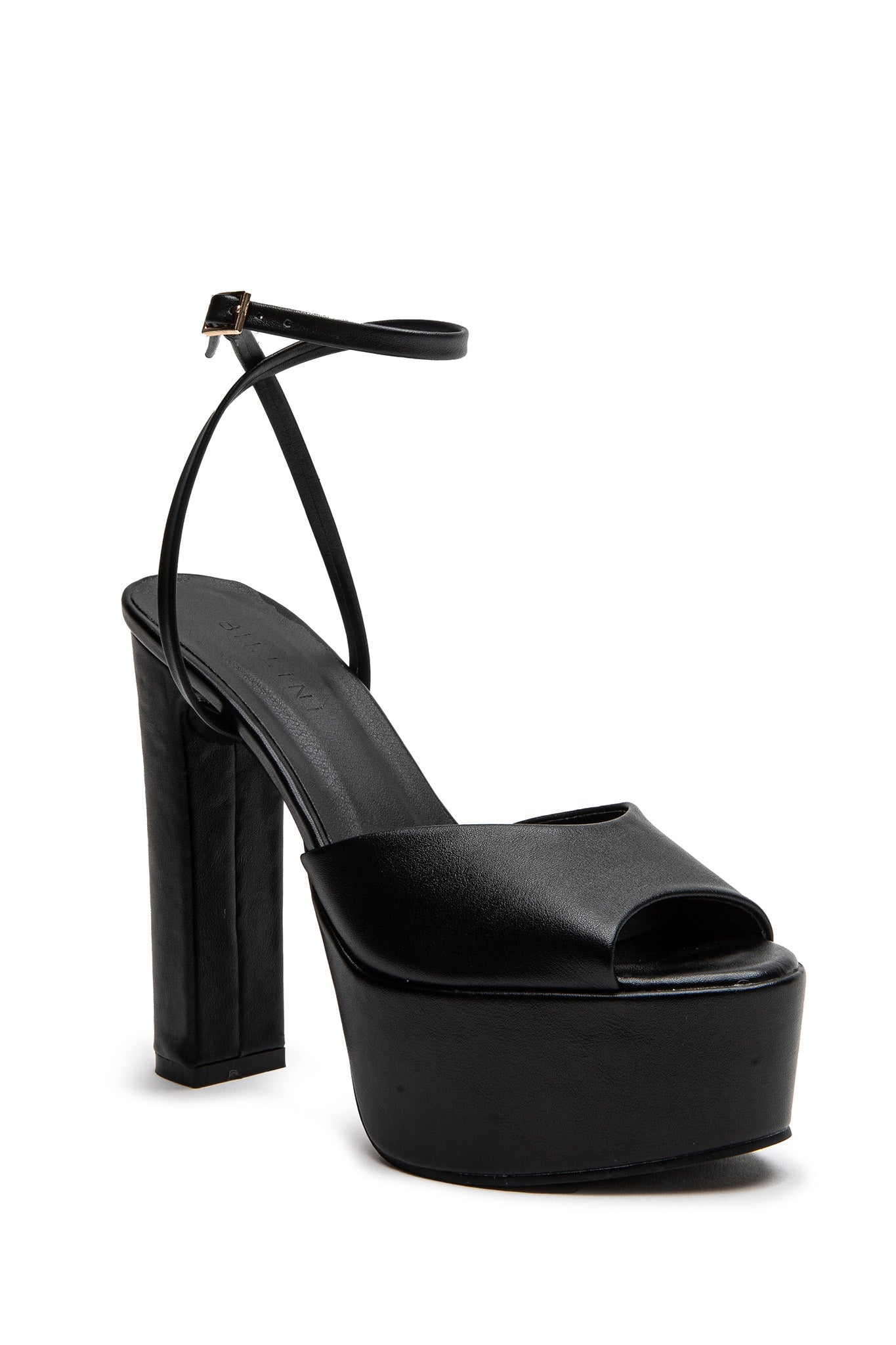 Shop the BiLLiNi Farley High Platform Block Heel Black | Selfie Leslie