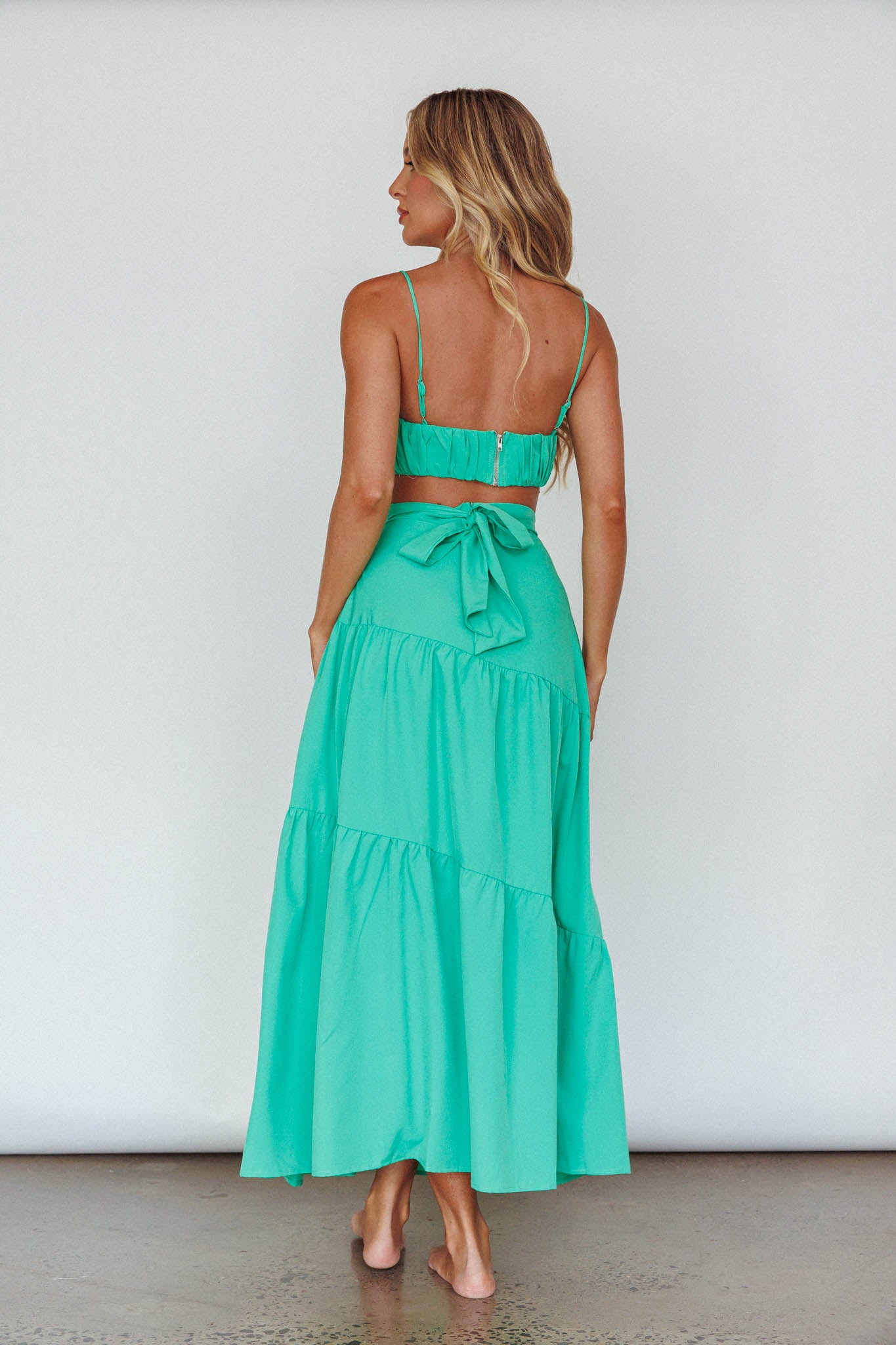 Bondi jade fashion maxi dress